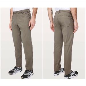Lululemon sz 34 Mens ABC pants - Nomad (tan)